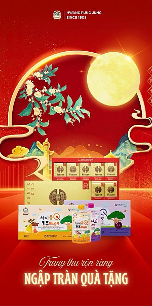TRUNG THU RỘN RÀNG – NGẬP TRÀN QUÀ TẶNG CÙNG HWANG PUNG JUNG