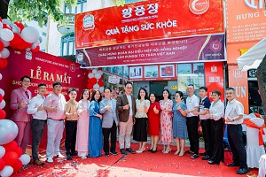 Sự kiện ra mắt cửa hàng tại Long Biên -  Hồng sâm cao cấp Hàn Quốc tiếp cận người tiêu dùng Thủ đô