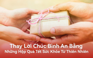 Chúc Bình An Bằng Những Hộp Quà Tết Sức Khỏe Từ Thiên Nhiên