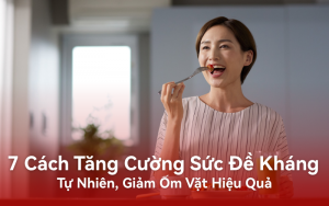 7 Cách Tăng Cường Sức Đề Kháng Tự Nhiên, Giảm Ốm Vặt Hiệu Quả