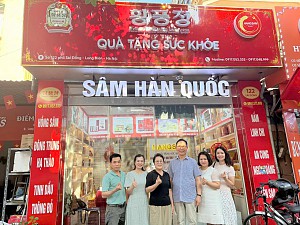 Thông báo ra mắt chi nhánh hồng sâm Hwang Pung Jung tại Long Biên